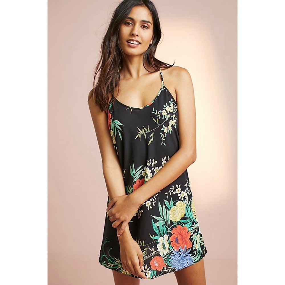 Anthropologie & Flora Nikrooz Floral Chemise